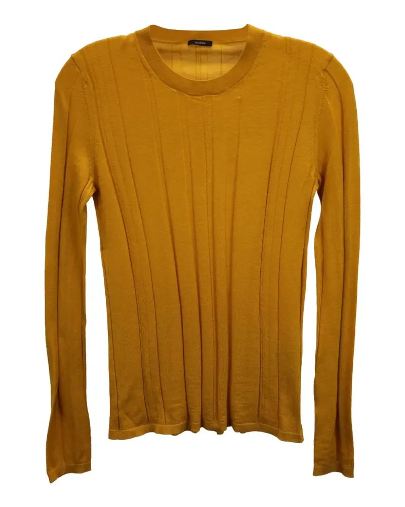 Joseph Geripptes Langarmshirt - Gelb Gelb