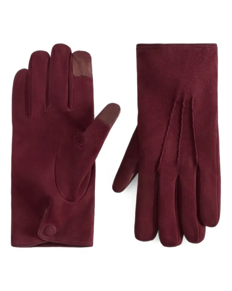 Dolce & Gabbana Handschuhe aus Wildleder - Violett Violett