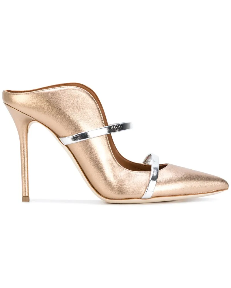 Malone Souliers Maureen' Mules mit Absatz - Metallic Metallic