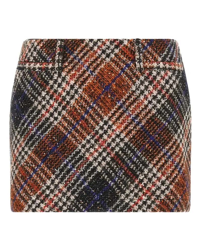 Missoni Minirock aus Tweed - Braun Braun