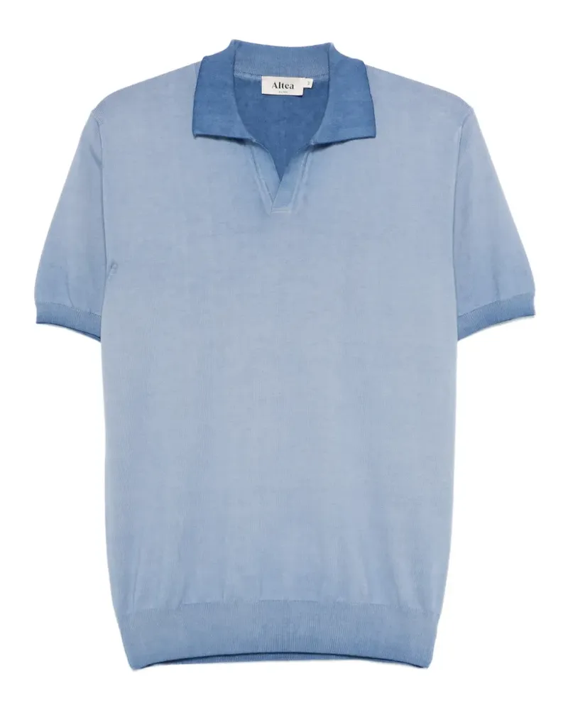 Altea V-neck T-shirt - Blau Blau