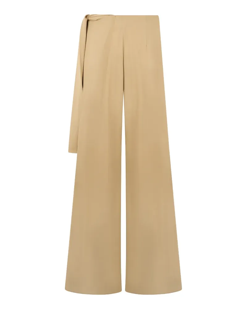 Alberta Ferretti Drapierte Hose - Nude Nude