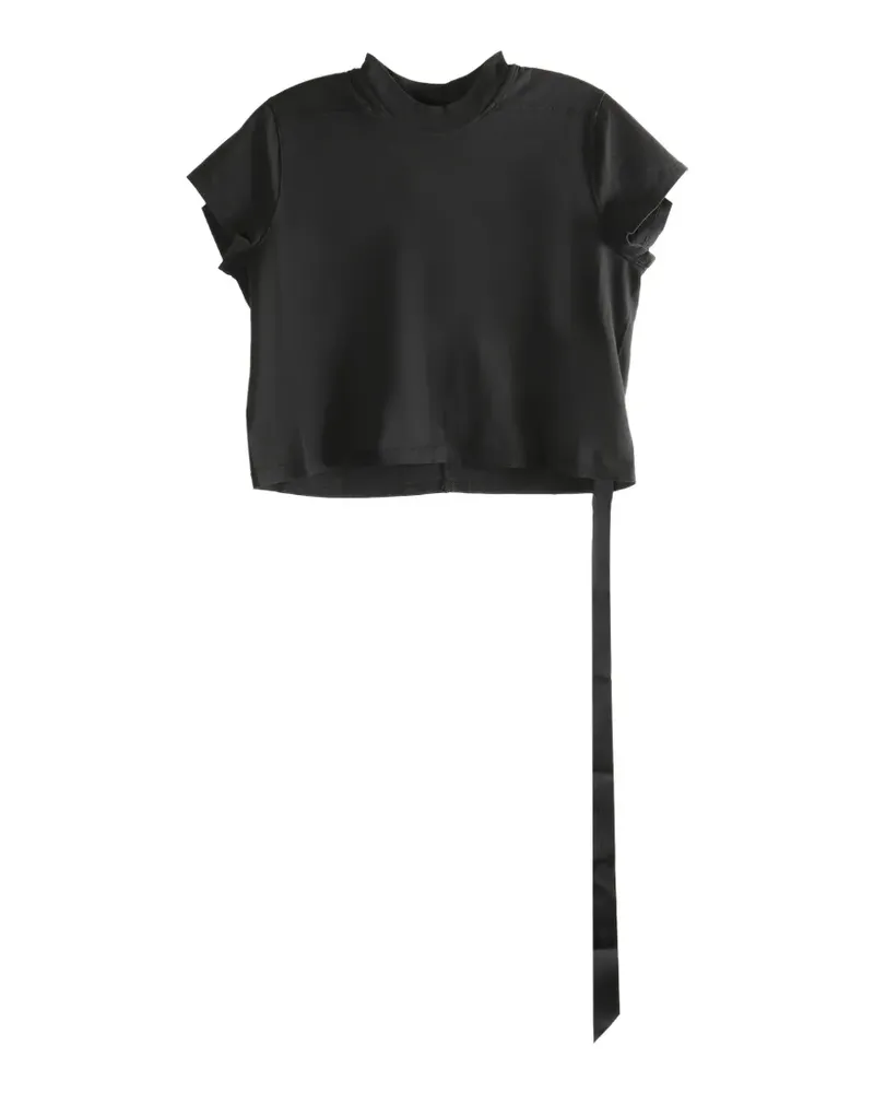 DRKSHDW by Rick Owens ribbed-neck T-shirt - Schwarz Schwarz