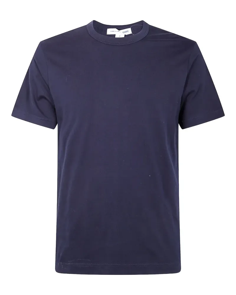 Comme des Garçons T-Shirt mit Logo hinten - Blau Blau