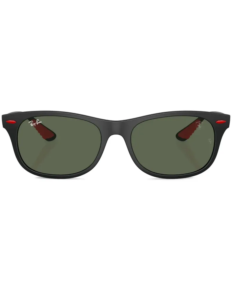 Ray Ban Wayfarer Liteforce Sonnenbrille mit eckigem Gestell - Schwarz Schwarz