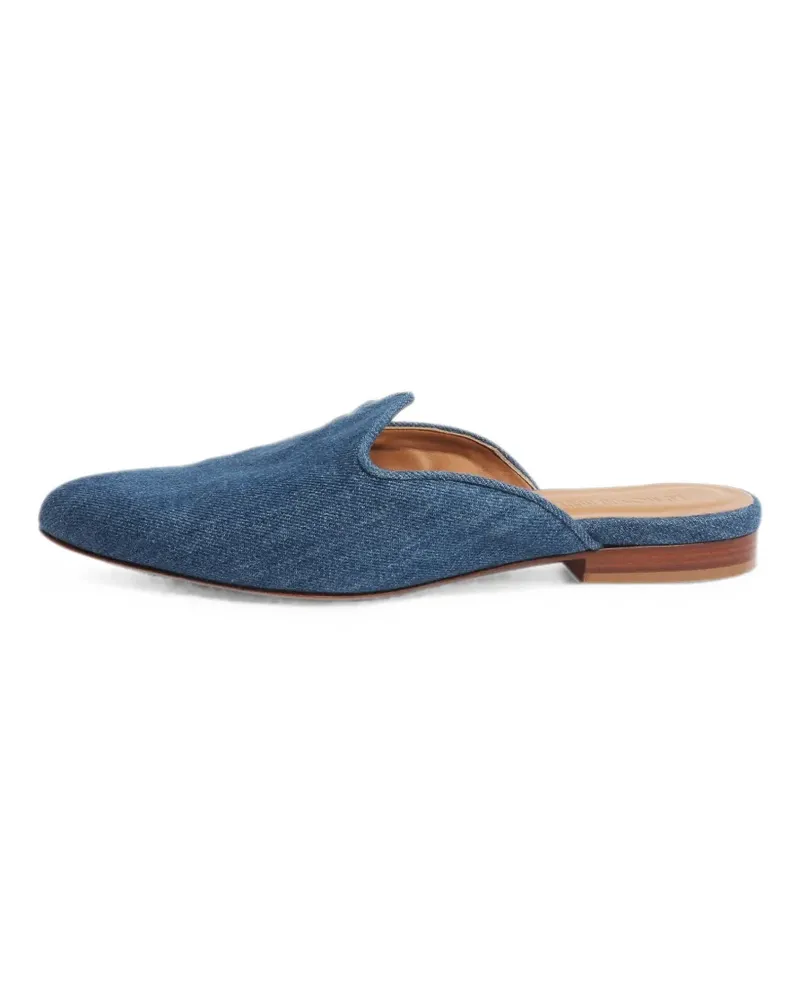 Le Monde Béryl denim mules - Blau Blau