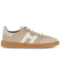 Hogan Cool Sneakers aus Wildleder Nude