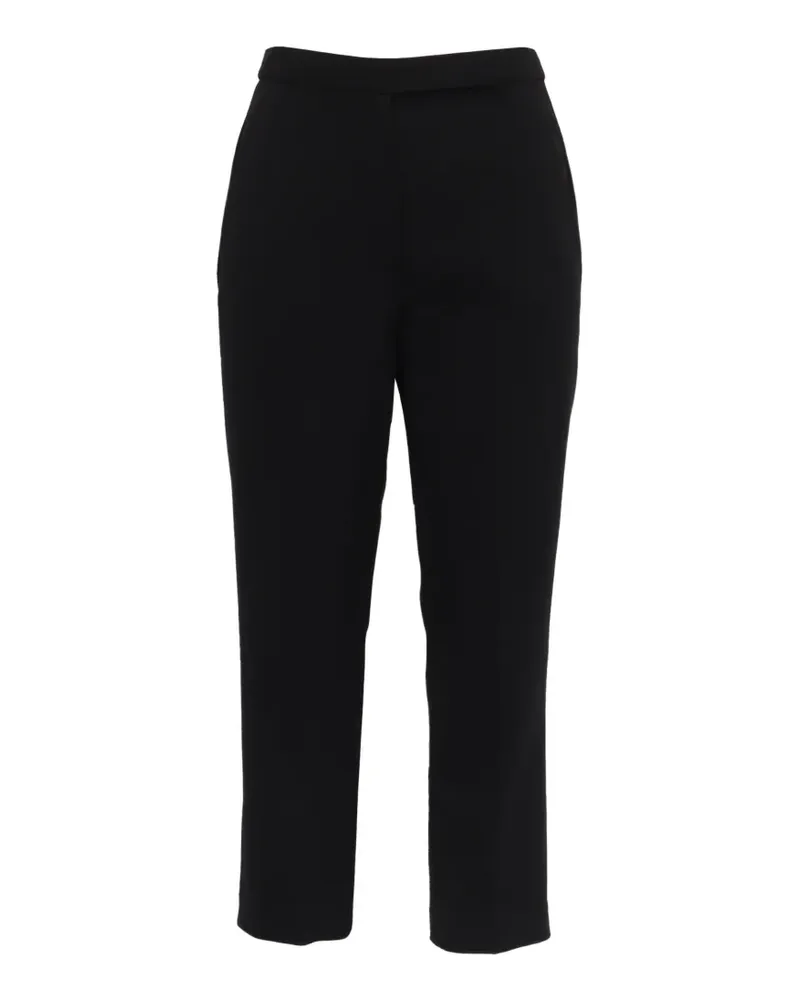 Theory Klassische Cropped-Hose - Schwarz Schwarz