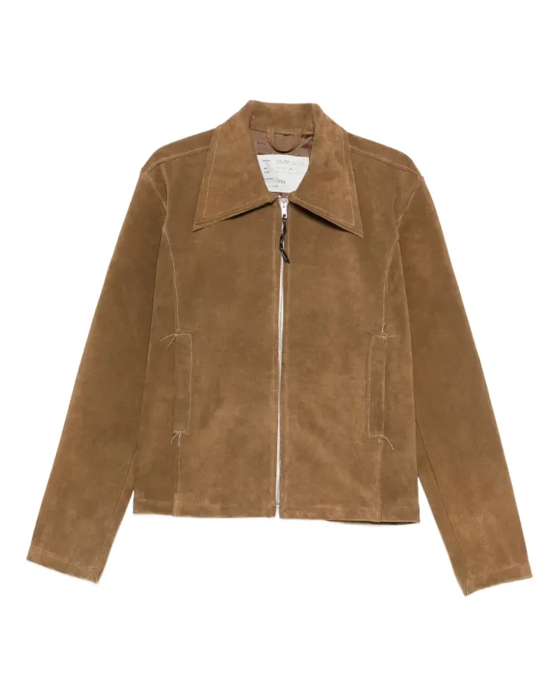 Camiel Fortgens Jacke mit Reißverschlusstaschen - Braun Braun