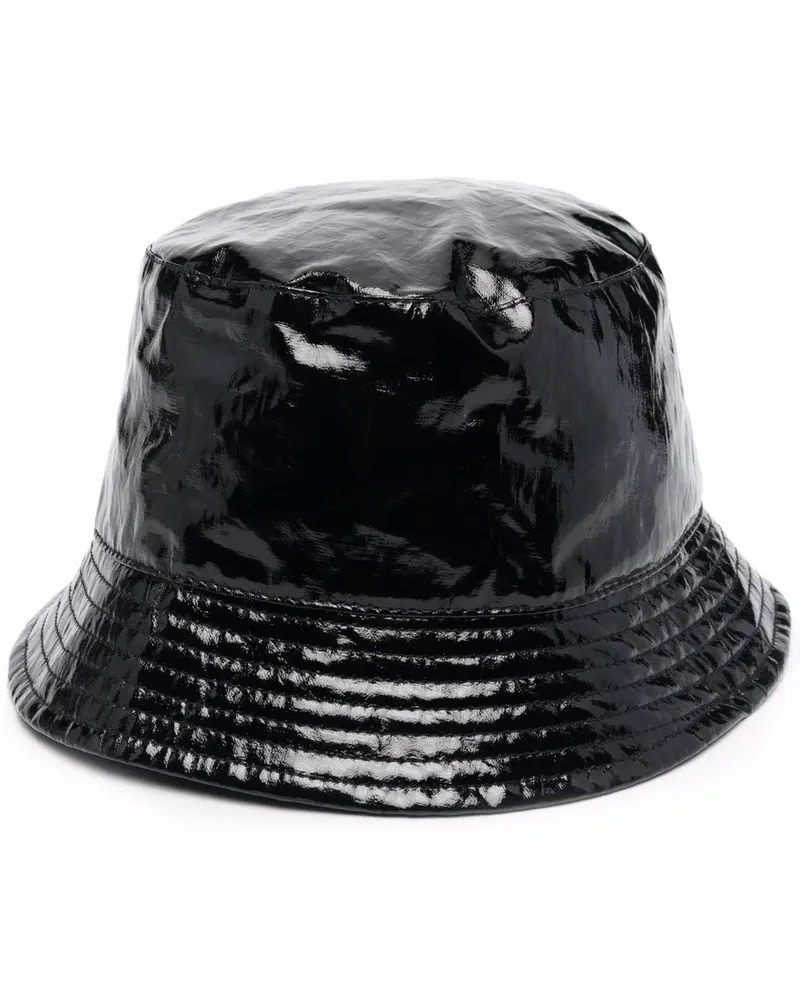 Isabel Marant Fischerhut mit Logo - Schwarz Schwarz