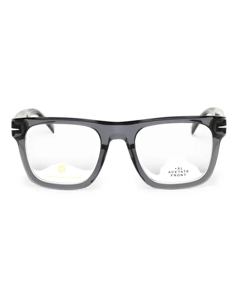 EYEWEAR by DAVID BECKHAM square-frame glasses - Grau Grau