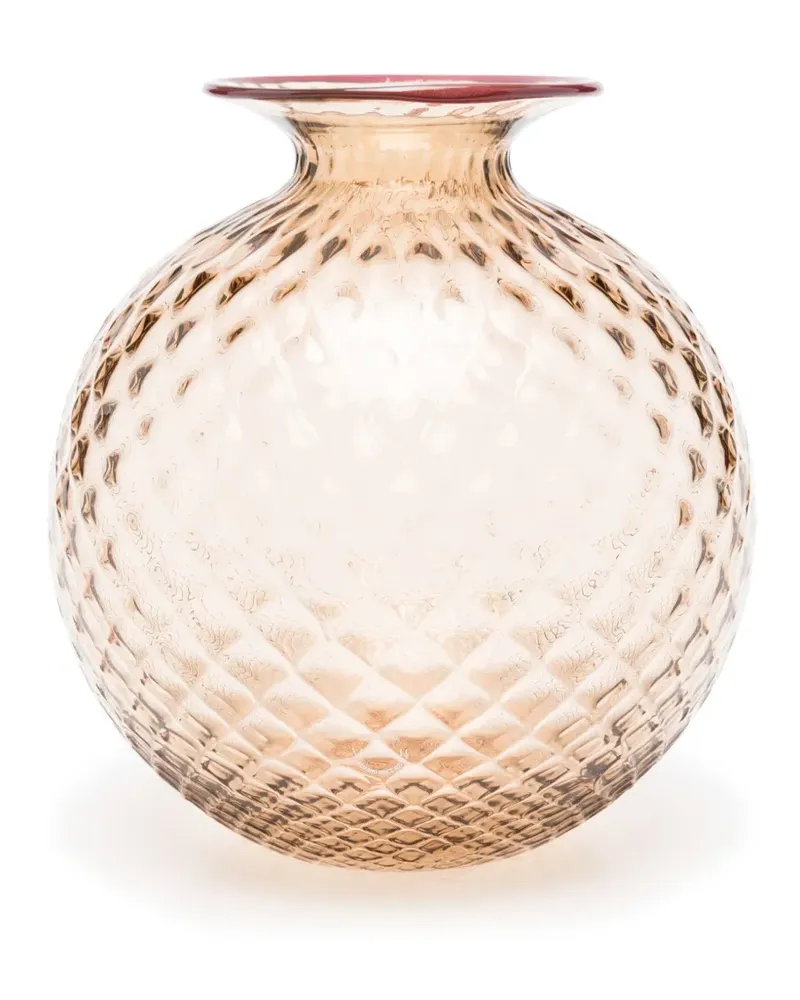 Venini Monofiori Balloton Vase (21,5cm) - Braun Braun