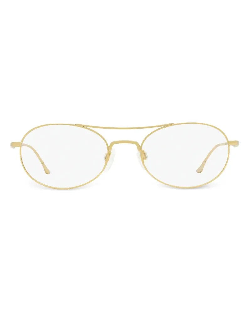 DKNY Brille mit ovalem Gestell - Gold Gold