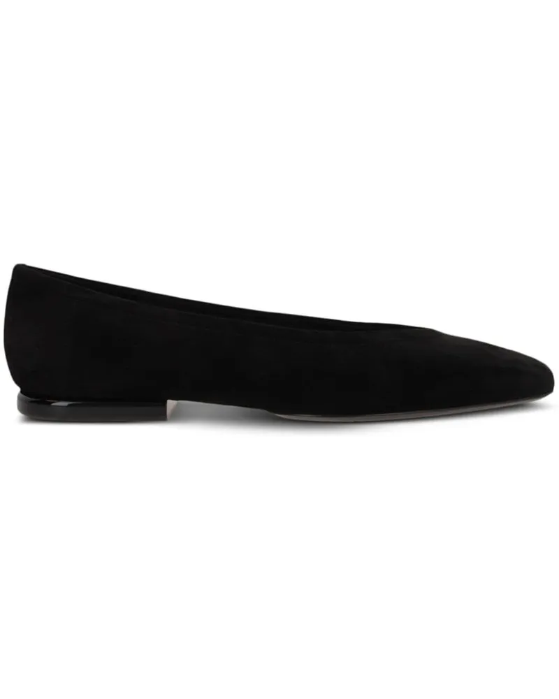 Loro Piana Primula Ballerinas Schwarz