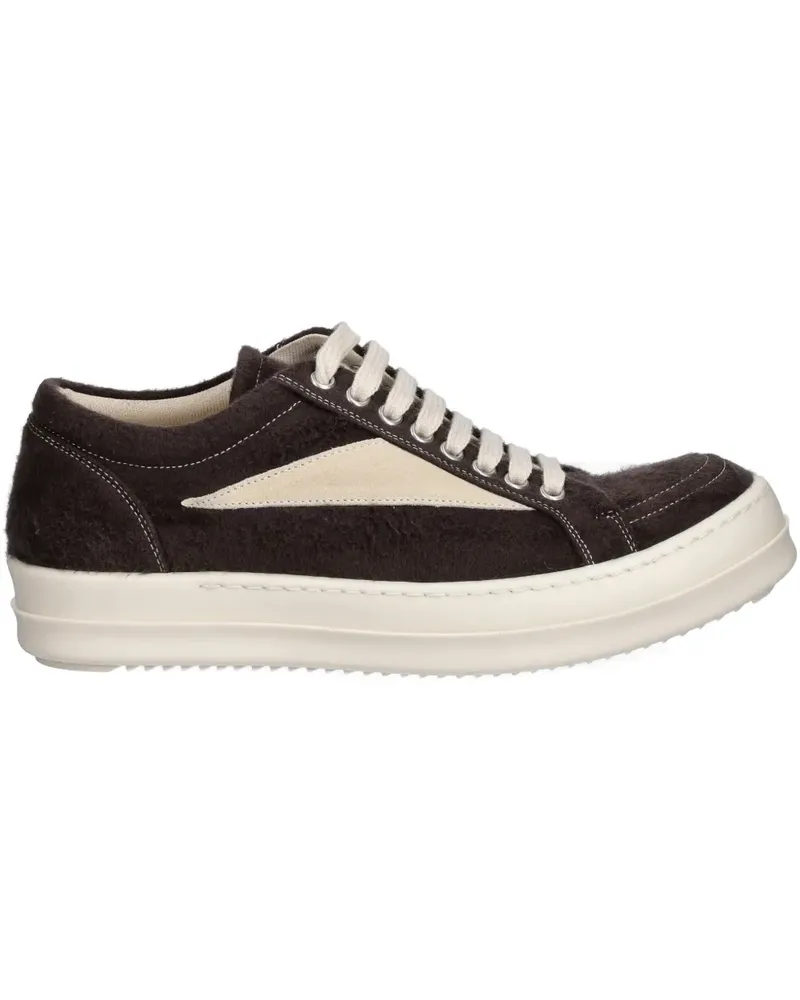 DRKSHDW by Rick Owens Vintage Sneaks brushed-effect sneakers - Braun Braun