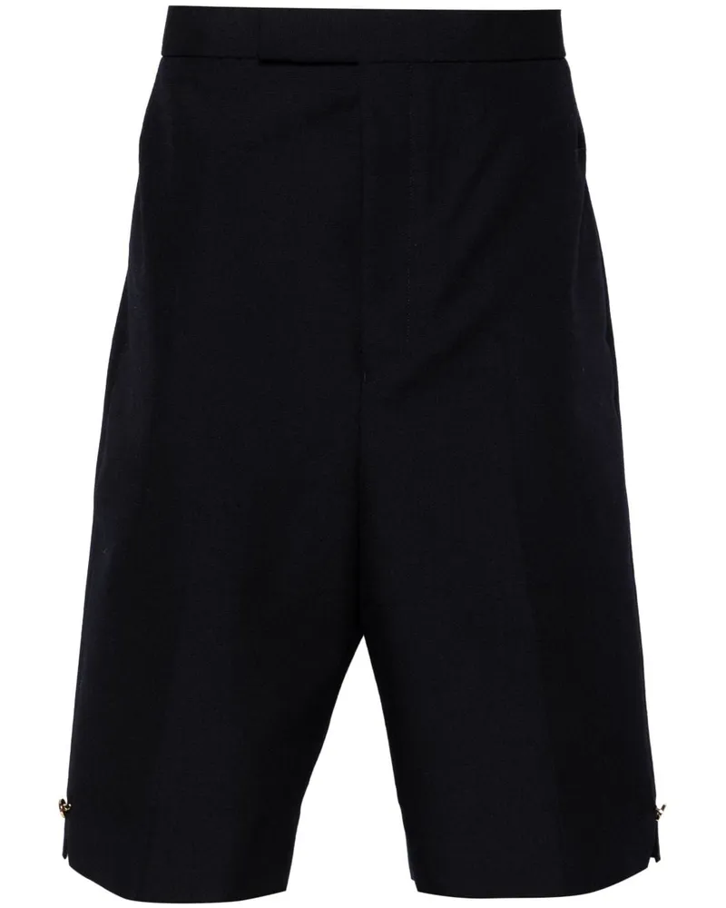 Thom Browne Shorts mit hohem Bund - Blau Blau