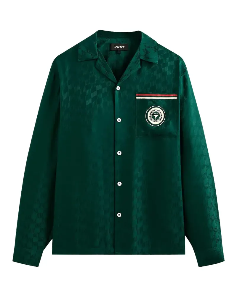 KITH Taylormade Stinger camp collar shirt - Grün Grün