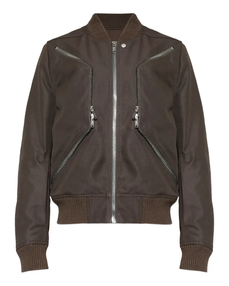 Rick Owens Temple Heizer Flight jacket - Braun Braun