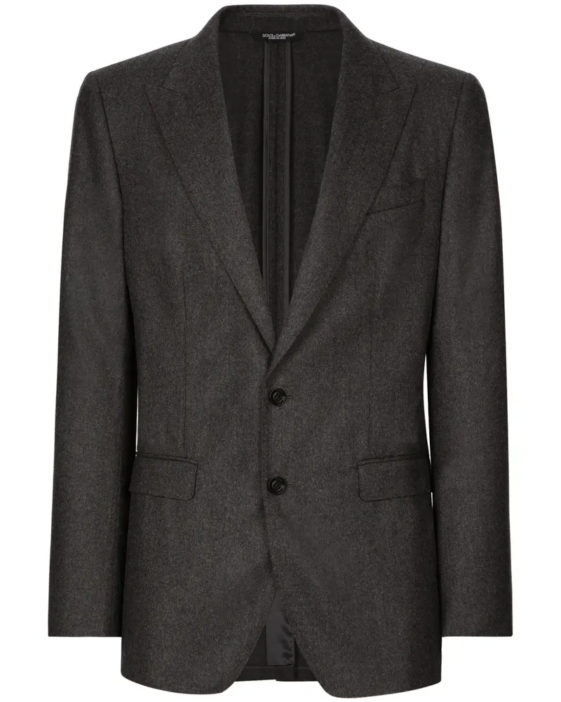 Dolce & Gabbana Einreihiges Sakko - Grau Grau