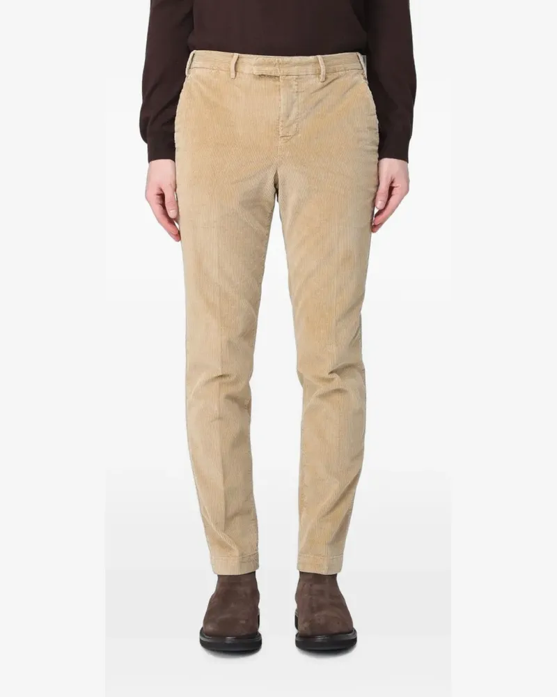 PT TORINO corduroy chino trousers - Nude Nude
