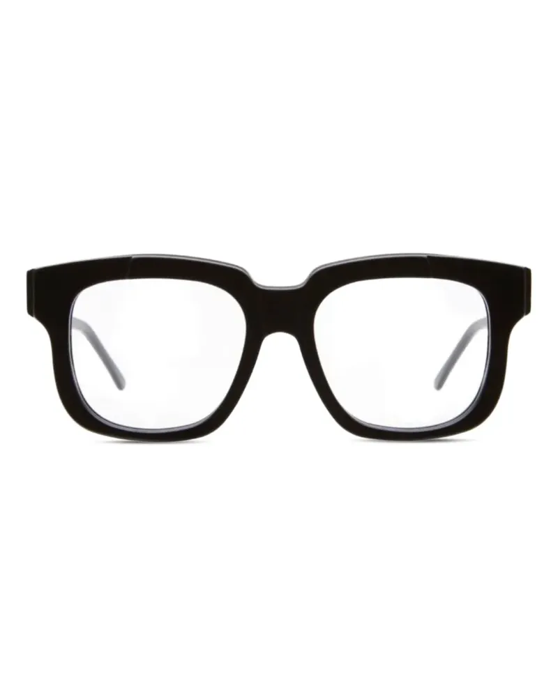KUBORAUM Brille mit eckigem Gestell - Schwarz Schwarz