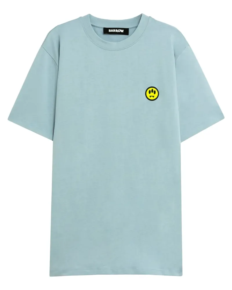 BARROW T-Shirt mit Smile-Print - Blau Blau