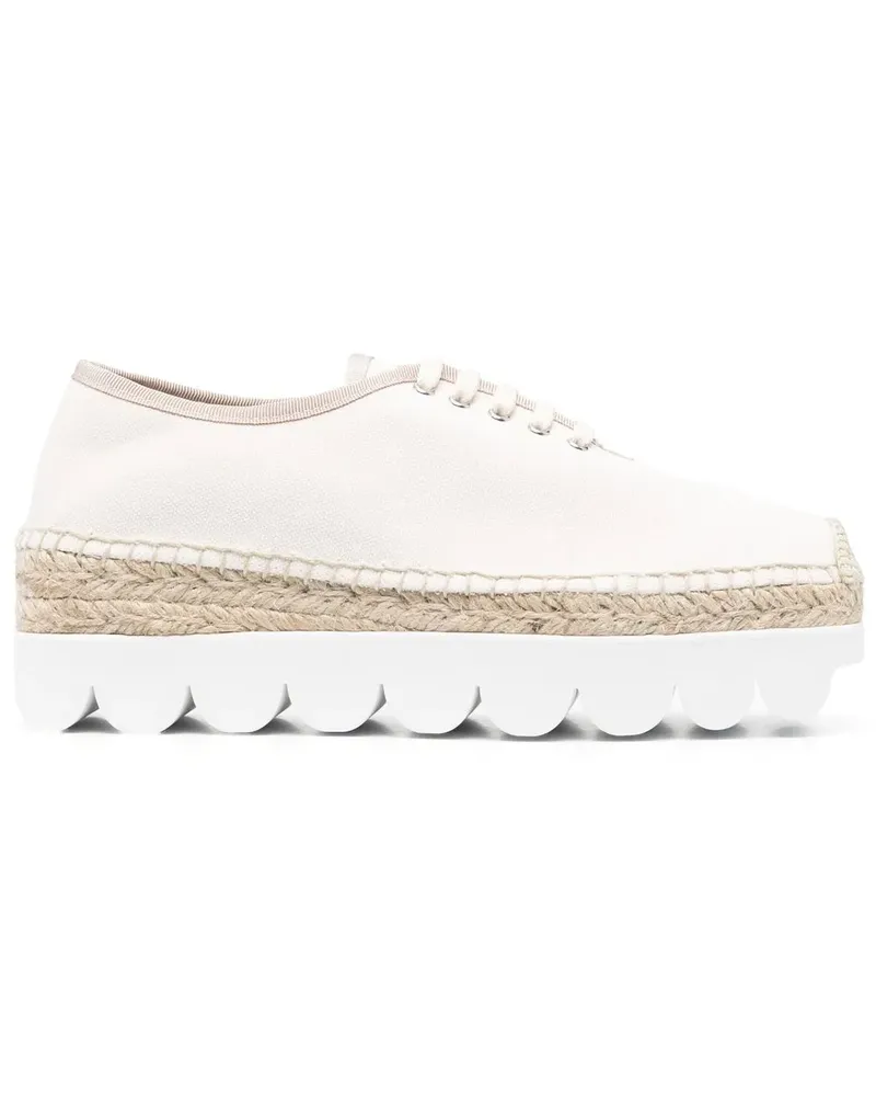 Marni Espadrilles mit Schnürung - Nude Nude