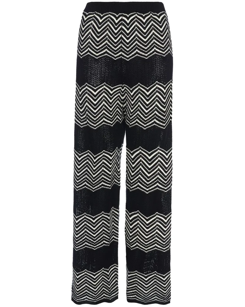 Eres Hose mit weitem Bein - Schwarz Schwarz