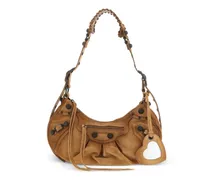 Kleine Le Cagole Schultertasche - Braun