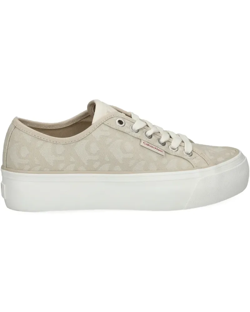 Calvin Klein Sneakers mit dicker Sohle - Nude Nude
