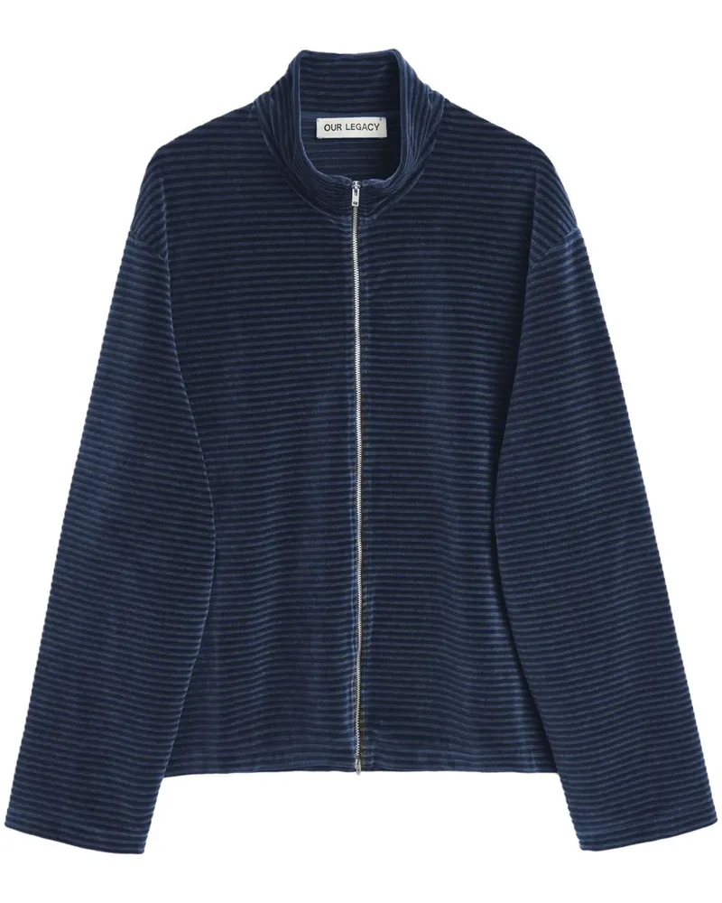 Our Legacy Shrunken Sweatshirt - Blau Blau