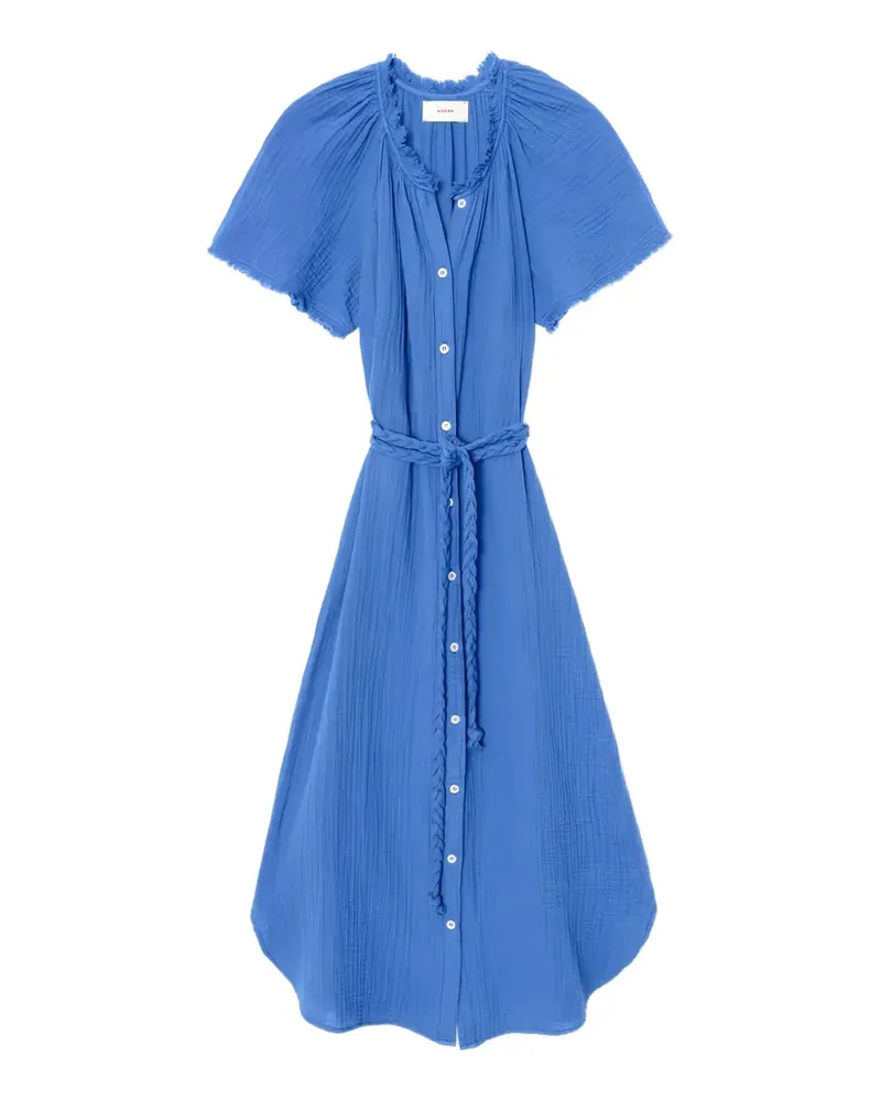 Xírena Alyssa braided-belt midi dress - Blau Blau