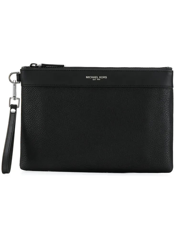 Michael Kors thin clutch bag - Schwarz Schwarz