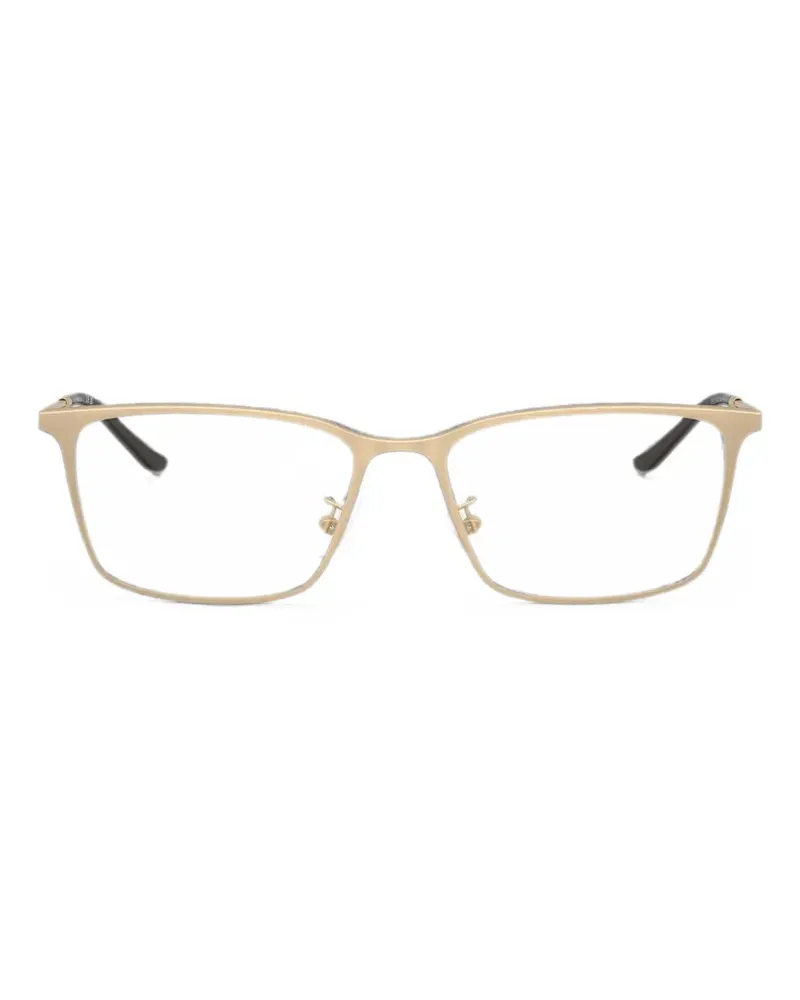 Emporio Armani Brille mit eckigem Gestell - Gold Gold