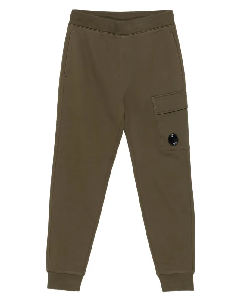 C.P. Company Jogginghose mit Linsen-Detail - Grün Grün