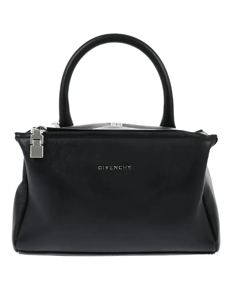 Givenchy Pandora hammered leather shoulder bag - Schwarz Schwarz