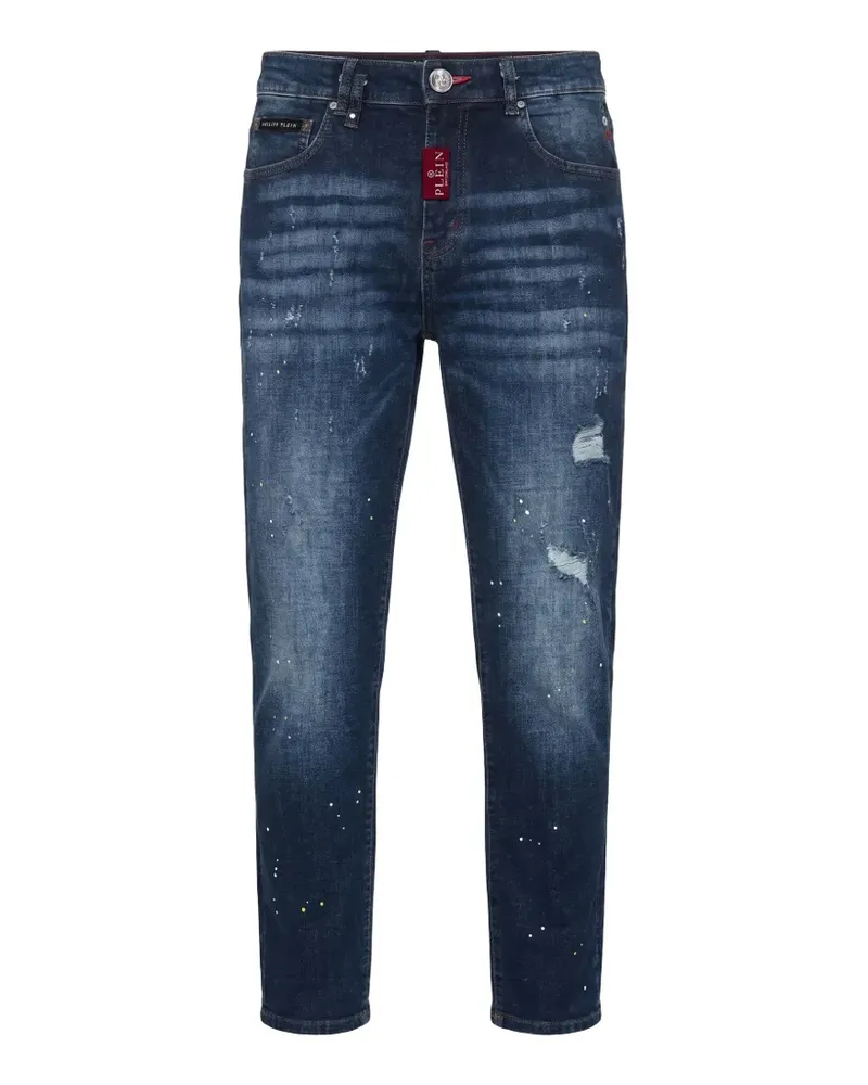 Philipp Plein New Tapered-Jeans - Blau Blau
