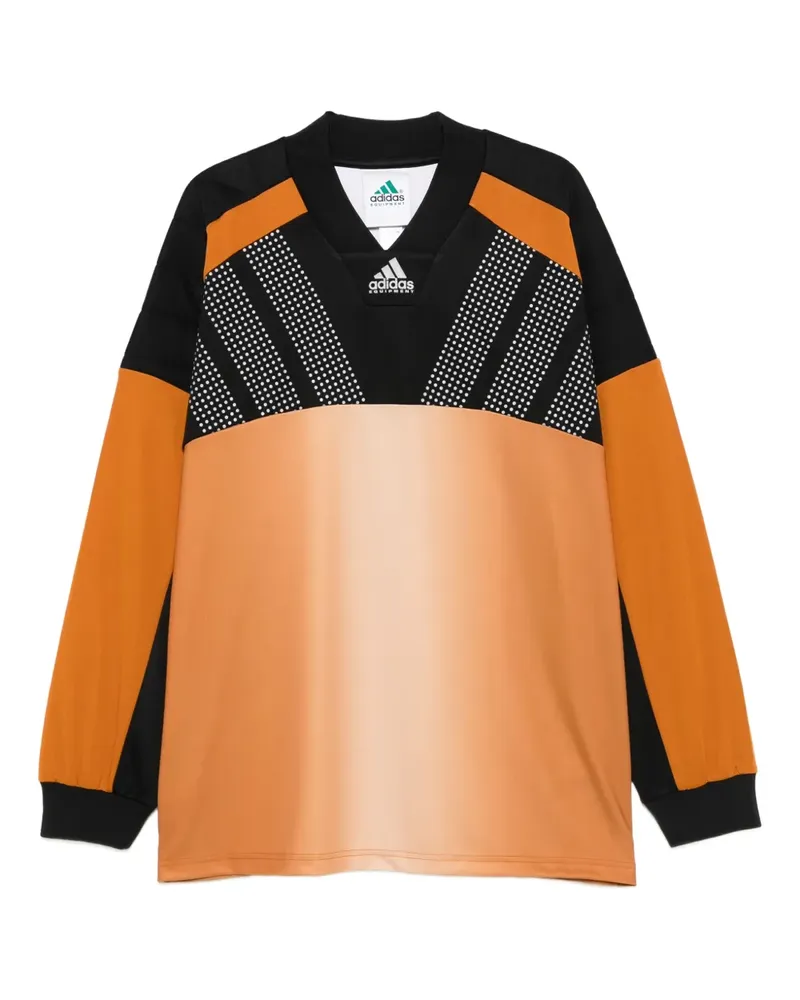 adidas Sweatshirt mit V-Ausschnitt - Orange Orange