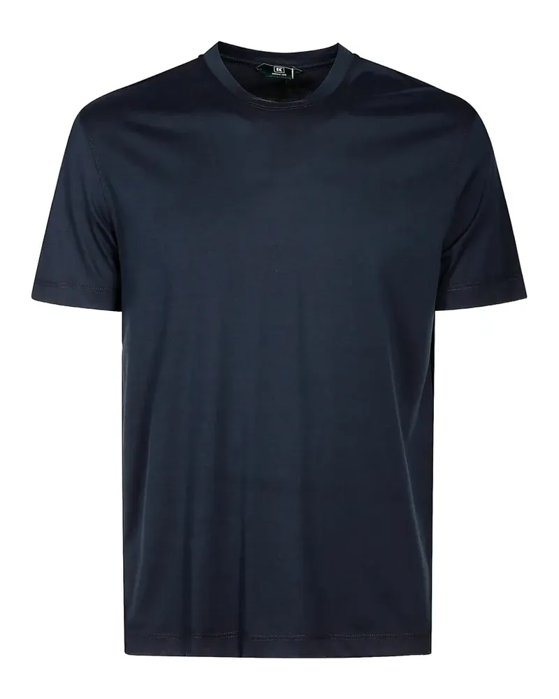 KIRED crew-neck short-sleeve T-shirt - Blau Blau