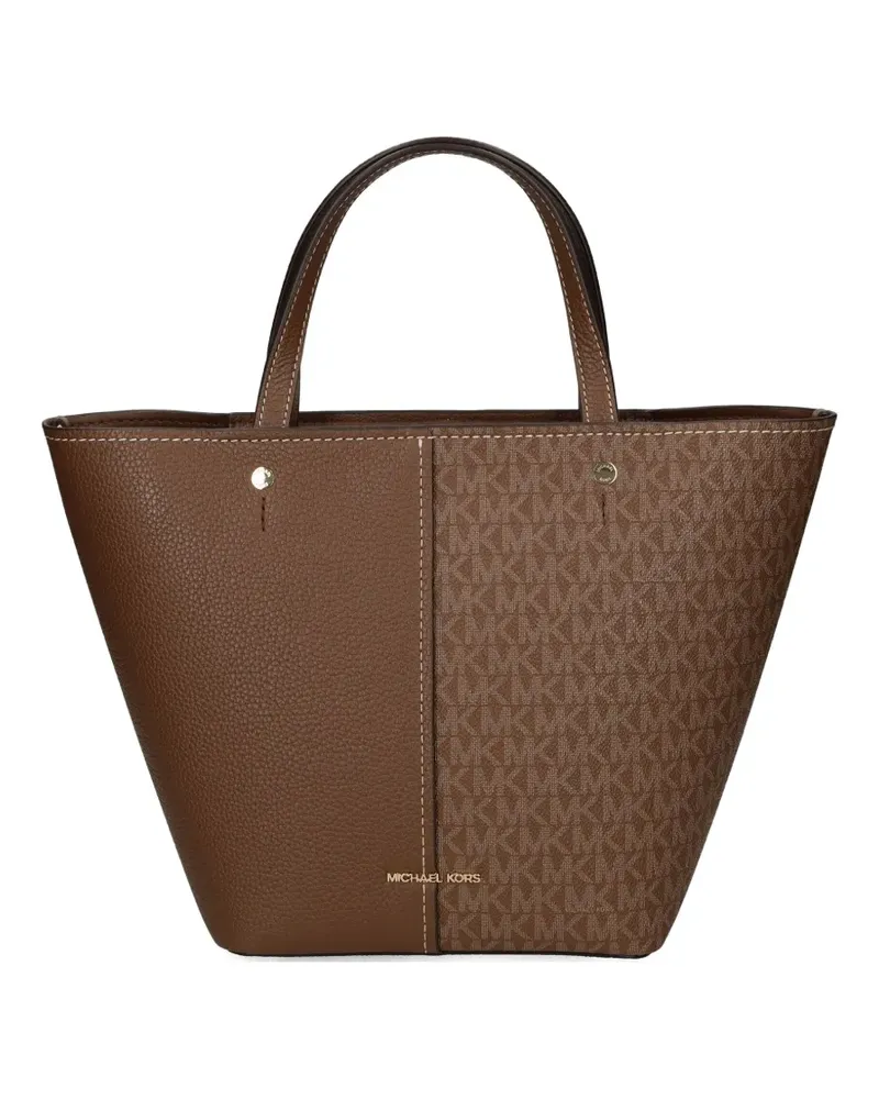 Michael Kors Handtasche mit Monogramm - Braun Braun