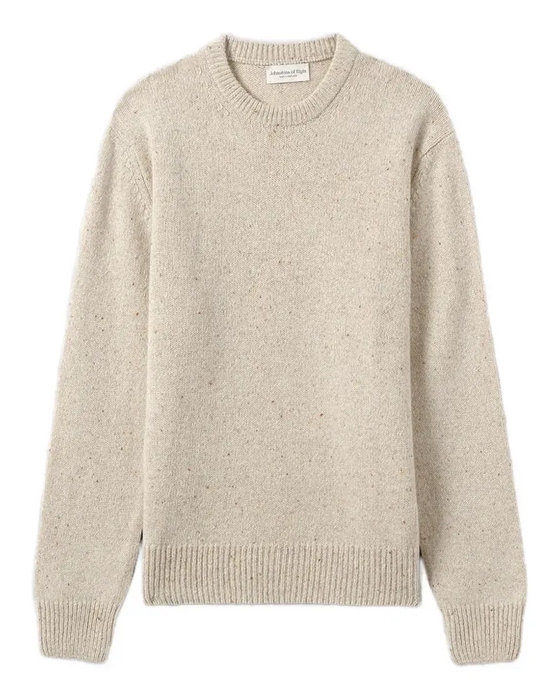 Johnstons of Elgin Donegal Pullover - Nude Nude