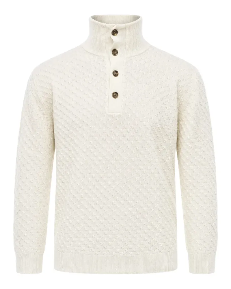 Paolo Pecora Milano Geknöpfter Pullover - Nude Nude
