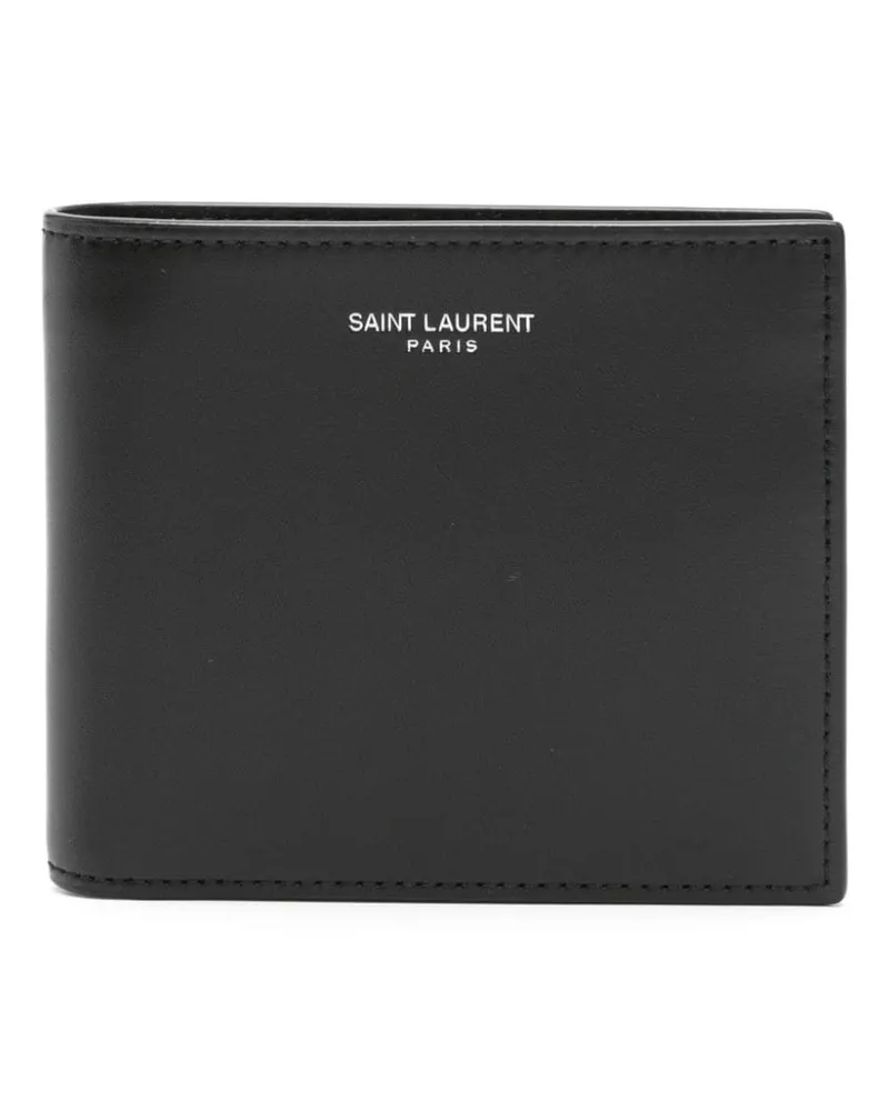 Saint Laurent East/West' Portemonnaie - Schwarz Schwarz