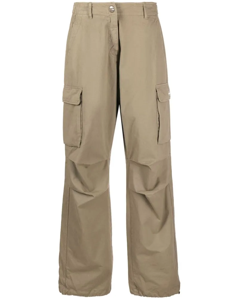 COPERNI Cargohose mit weitem Bein - Grün Grün