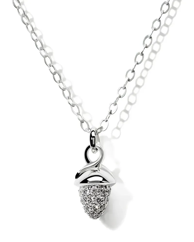 TAMARA COMOLLI 18K white gold My Mikado diamond necklace - Silber Silber