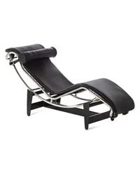 Cassina Le Miniature LC4 Stuhl Schwarz