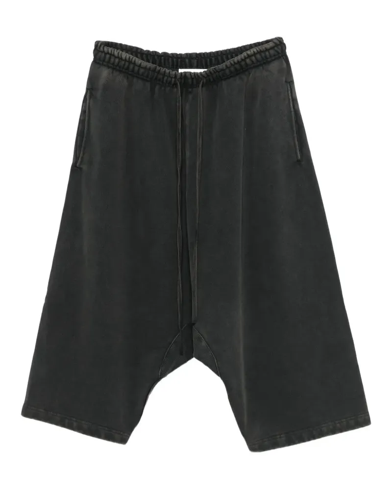 Entire Studios faded drop-crotch shorts - Grau Grau