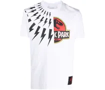 Jurassic Park & Fair Isle Thunderbolt T-Shirt