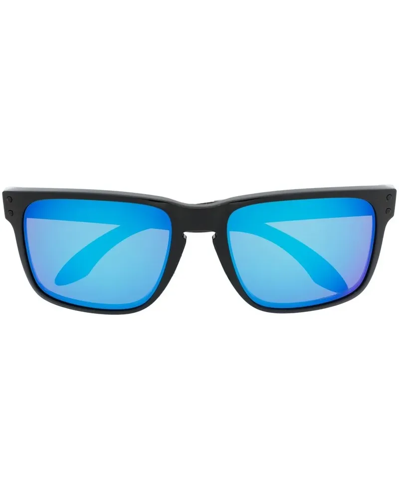 Oakley Verspiegelte Sonnenbrille - Schwarz Schwarz