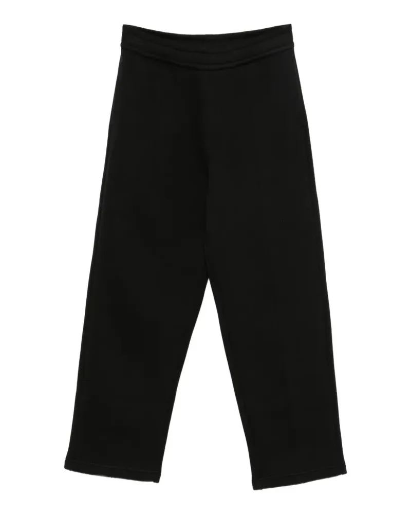 AMI Paris Jogginghose mit geradem Bein - Schwarz Schwarz